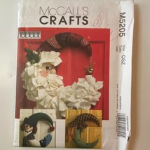 McCalls Crafts M5205 Santa Moon 2006 Vintage Christmas Sewing Craft Patchwork - $7.87