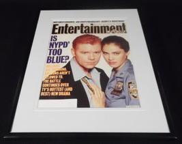 NYPD Blue Framed ORIGINAL 1993 Entertainment Weekly Cover David Caruso - £27.23 GBP