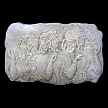 Cretan Minoan Dancing Girls Sculpture Plaque Replica Reproduction - $19.79