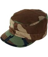 USGI 1983 BDU WOODLAND TYPE II COLD WEATHER UTILITY PATROL CAP XL 7 1/2 ... - $21.38