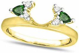 2.50 Ct Round Cut Diamond Women&#39;s Engagement Ring 14k Yellow Gold Finish - £80.60 GBP