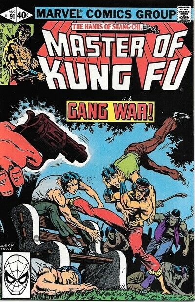 Primary image for Master of Kung Fu Comic Book #91 Marvel Comics 1980 VERY FINE-