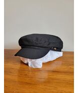 Brixton Black Fiddler Cap | Classic Unisex Fisherman Cap | Size Large (7... - $339.58 MXN