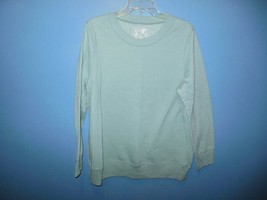 Womens Terra&amp;Sky Light Green Sweatshirt 0X 14W - £8.60 GBP