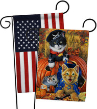 Halloween Kittens - Impressions Decorative USA - Applique Garden Flags Pack - GP - £24.90 GBP