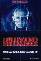 Hellbound: Hellraiser II Original 1988 Vintage One Sheet Poster - £224.23 GBP