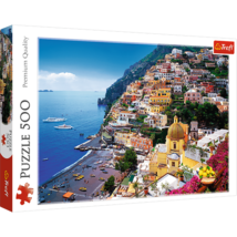 500 Piece Jigsaw Puzzles, Positano, Italy, Amalfi Coast Puzzle, Colorful - $18.75
