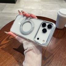 Generic Case for iPhone 17 Pro Max (Color: Silver) Clear Magnetic Silico... - $46.29