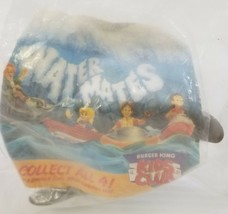 N) Vintage Burger King Kid&#39;s Meal Water Mates - IQ Dolphin 1990 - £3.71 GBP