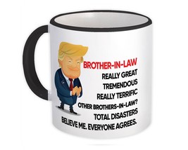 Gift For BROTHER-IN-LAW : Gift Mug Donald Trump Terrific BROTHER-IN-LAW Funny - £12.57 GBP