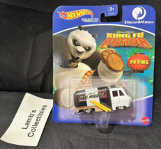 2022 Hot Wheels Character Car DreamWorks Po Ping Po&#39;s Fast Noodles vehicle toy - £11.61 GBP