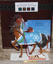 Trail Of Painted Ponies Snow Ready~Low 1E/0195~Christmas 2022~Horse &amp; Dog~Sale - £46.58 GBP