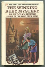 Dana Girls 12 The Winking Ruby Mystery Carolyn Keene First Printing 2nd Series  - £7.90 GBP