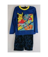 Pokemon 2 piece Pajamas Fleece pants Boys 4/5 - $128.44 MXN