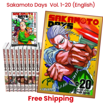 Sakamoto Days Manga English Version Comic Vol 1-20 - Price for 1 Single ... - $500.84 MXN