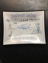 Detroit Lakes Minnesota ashtray Nat&#39;l Assn postmasters us state conventi... - $24.99