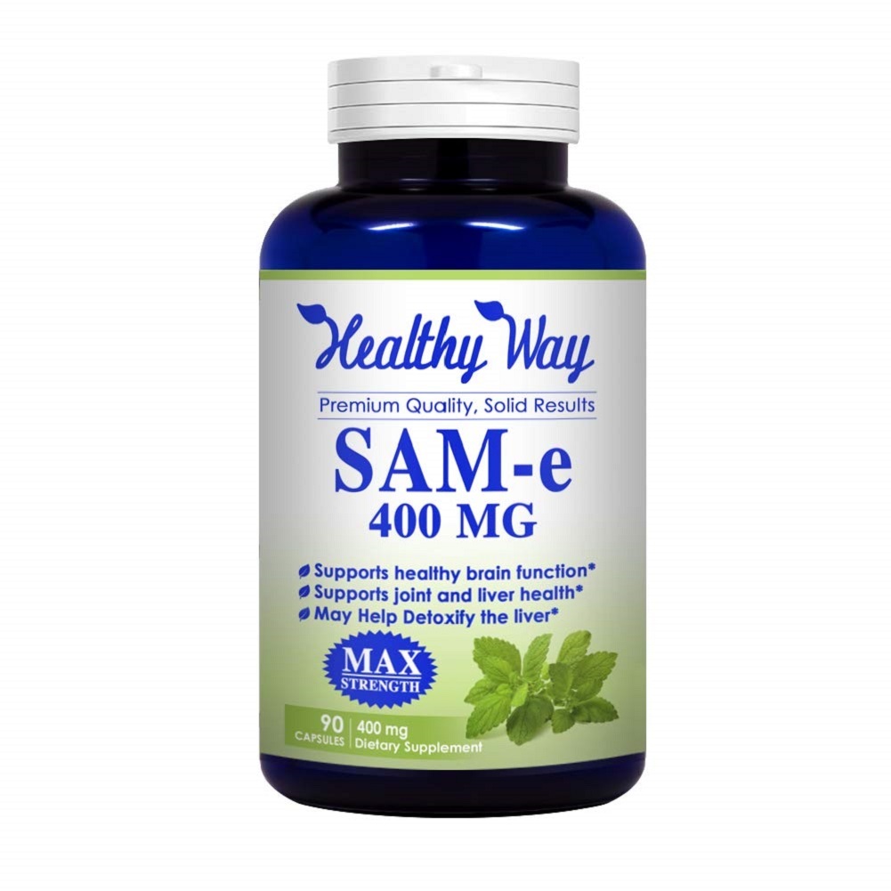 Healthy Way Pure SAM-e 400mg Support Mood, Joint Health, and Brain Function - $123.50