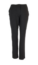 EILEEN FISHER Womens Pants Gray Ponte Slim Leg Stretch Viscose Blend Sz ... - £18.87 GBP