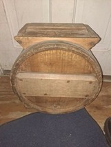 antique primitive butter churn wooden - $233.74