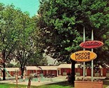 Vidalia Georgia GA vidalia Motor Lodge Sign Pool Unused UNP Chrome Postc... - £7.07 GBP