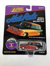 NEW Johnny Lightning 1960 AMC Rambler Wagon Street Rod Red &amp; Black 1 64 Hot Rod - £15.66 GBP