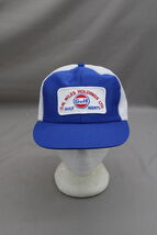 Vitnage Patched Trucker Hat - DW Willes Holdings Gulf Gas - Adul Snapback - $35.00