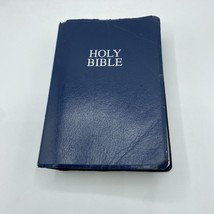 The NIV Study Bible - Red Letter Edition (1986, Blue Bonded Leather) Zondervan - £12.50 GBP