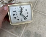 Vintage Timex Plug-In Alarm Clock 7369A 120 Volt Works Turquoise Minute ... - $13.99