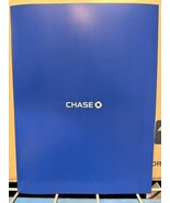 Chase Banking Bank Folder Portfolio Wealth Invest, Blue 12&quot; x 9&quot; - £12.00 GBP