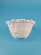 Vintage Indiana Glass White Milk Glass Small Nut/Candy Bowls Leaf Footed... - $9.00