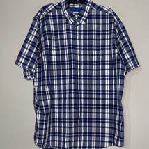 Towncraft XL Navy and White Checkered Men&#39;s Shirt - $11.76