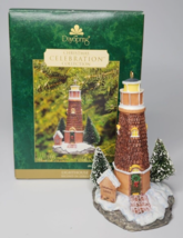 DaySpring Christmas Celebration Lighthouse Ornament 2nd in Series SKU U124 - £15.97 GBP