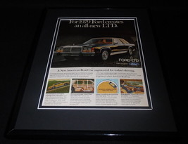 1979 Ford LTD Framed 11x14 ORIGINAL Vintage Advertisement - £27.36 GBP