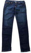 NEW NWOT True Religion Jeans RN 112790 Size 32x31 DARK BLUE STRETCH Skinny - £35.52 GBP