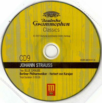 Deutsche Grammophon cd9 Johann Strauss Blue Danube - £11.95 GBP