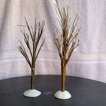 Dept 56 Bare Branch Trees General Christmas Village Accessory - £11.86 GBP