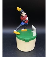 1981 Disney Mechanical Coin Bank Soccer Goofy Paragon Reiss Vintage #1 - $22.27