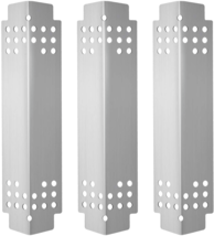 Heat Plates Stainless Steel Replacement 3-Pack 15 1/16” for Charbroil Gas Grills - £21.39 GBP