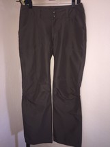 Women&#39;s TAUPE PATAGONIA LIGHTWEIGHT HIKING PANTS Sz 6 ZIPPERED POCKETS (3) - £29.71 GBP