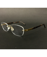Lindberg Eyeglasses Frames T96 Col.K92/PGT Tortoise Gold Spirit 50-18-130 - £224.00 GBP