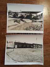 Lot 1950s Antique 2 Norco Fire Co Photographs Pottstown Pa Engines Trucks Bldg - $38.56