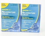 MagniLife RELAXING LEG CREAM Magnesium Pain Reliever Nighttime Sleep Aid... - £21.36 GBP