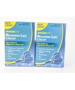 MagniLife RELAXING LEG CREAM Magnesium Pain Reliever Nighttime Sleep Aid... - £21.26 GBP