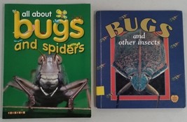 Lot Of 2 Books - Bugs and Other Insects - All About Bugs And Spiders - £6.98 GBP