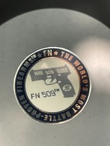 FN The World's Most Battle-Proven Firearms Hat Lapel Pin FN 509 - $19.80