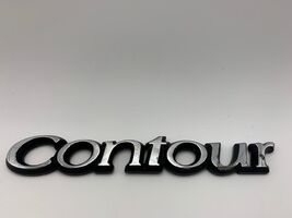 95 96 97 98 99 00 FORD CONTOUR REAR CHROME EMBLEM LOGO BADGE SYMBOL USED... - $4.90