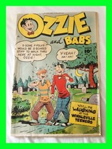 Ozzie And Babs #10 Vintage 1949 Fawcett Comic Book Archie - £35.61 GBP