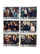Vintage 1940 A Bill Of Divorcement Margaret O&#39;Hara Menjou Movie Lobby Ca... - £111.53 GBP