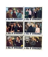 Vintage 1940 A Bill Of Divorcement Margaret O&#39;Hara Menjou Movie Lobby Ca... - £110.15 GBP