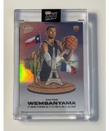 2023-24 TOPPS NOW Basketball Victor Wembanyama RC VW-4 Encased Rookie NB... - £36.76 GBP